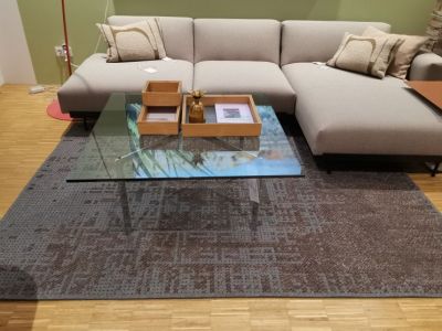 Canevas Teppich CHARCOAL B 170 x L 240 cm GAN AUSSTELLUNGSSTÜCK